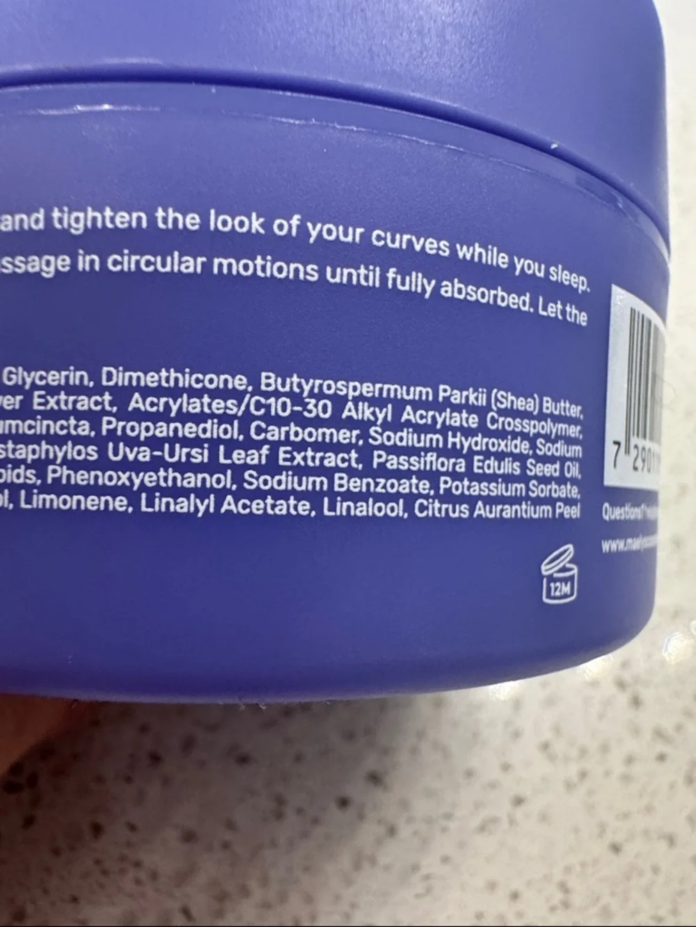 MAËLYS Get-Dreamy Overnight Toning Body Whip — Purple